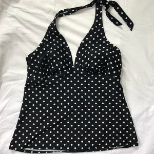 Halter swim top